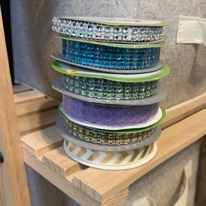 Ribbon Bundle 6 Total 5 New 1 Opened